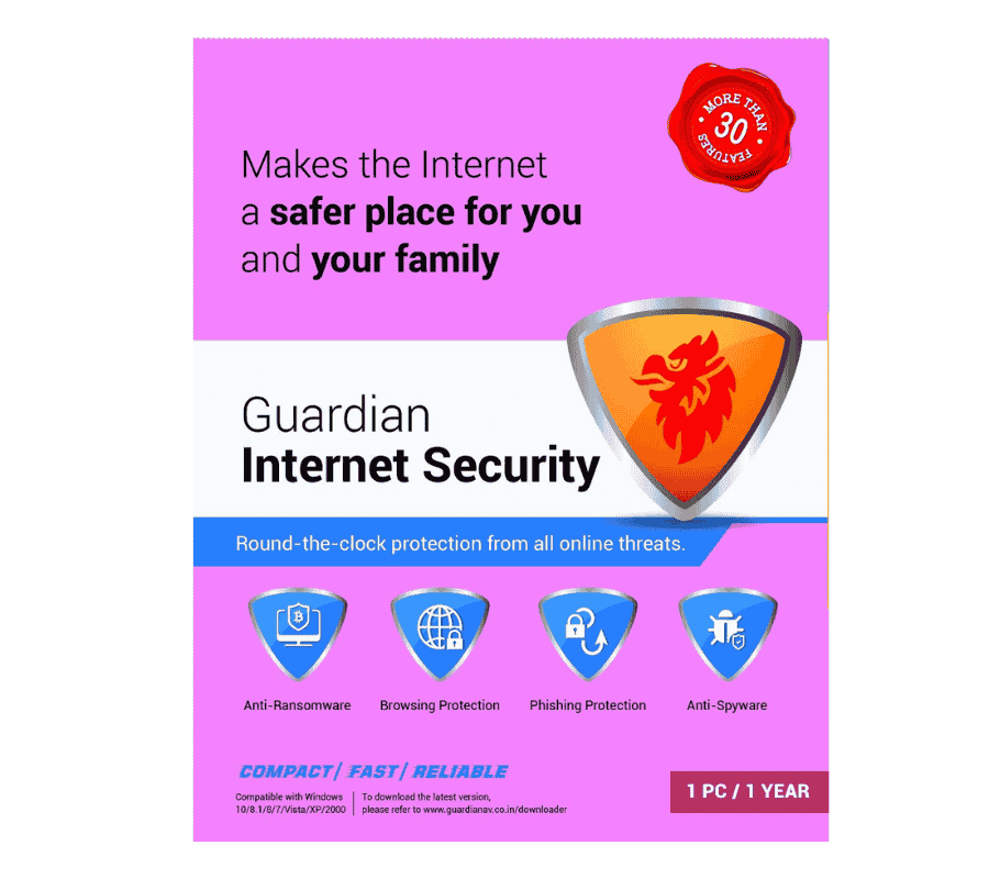 Guardian Internet Security — 1 User 1 Year