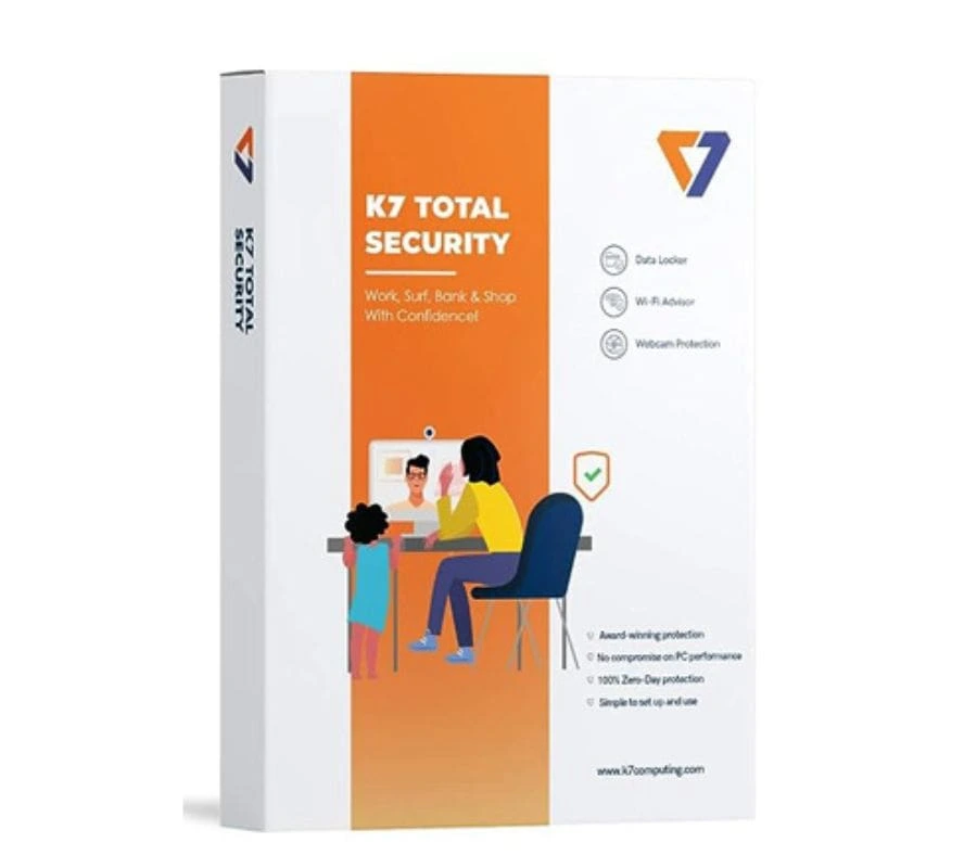 K7 Total Security — 1 User 3 Years
