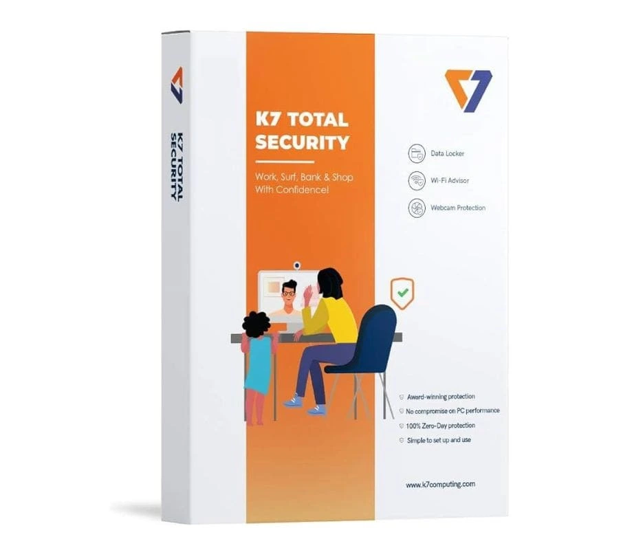 K7 Total Security — 3 Users 3 Years