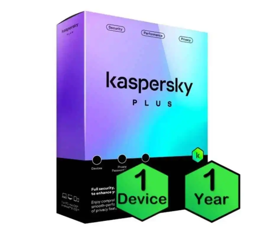 Kaspersky Plus — 1 Device 1 Year