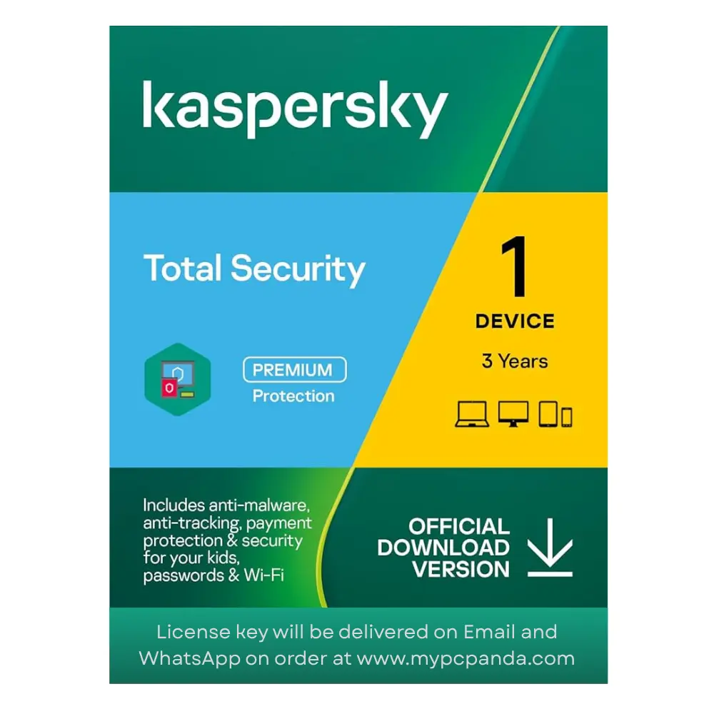 Kaspersky Total Security — 1 User 3 Years