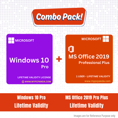 Windows 10 Pro + MS Office 2019 Pro Plus Combo